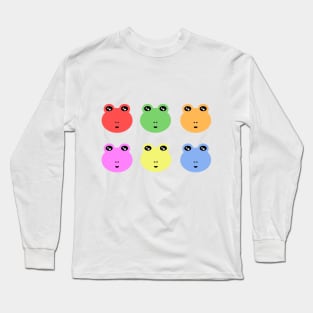 Colourful Frogs Long Sleeve T-Shirt